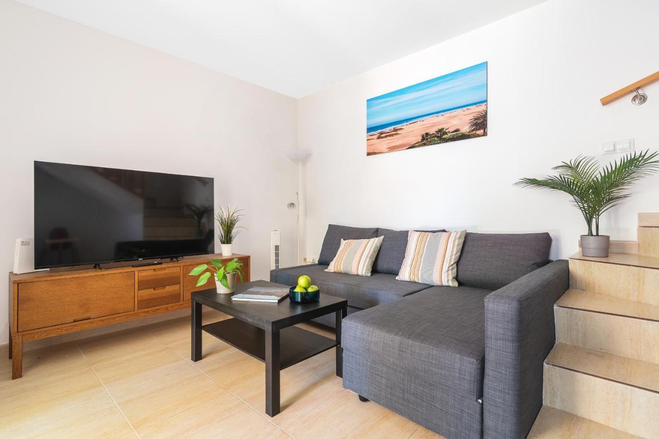 Home2Book Charming & Relaxing Duplex, Pool&Terrace Maspalomas  Exteriör bild