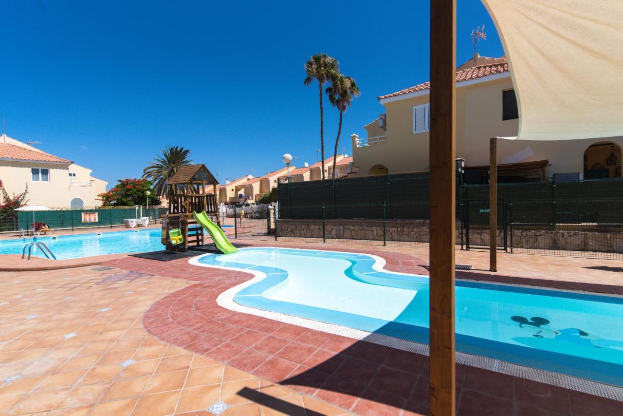 Home2Book Charming & Relaxing Duplex, Pool&Terrace Maspalomas  Exteriör bild